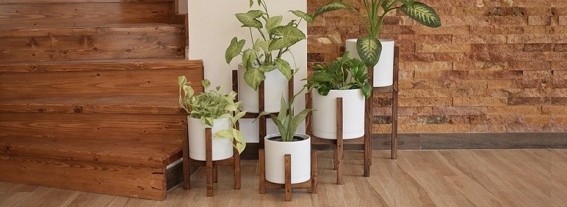 استند و گلدان عددی تخفیف بنر
